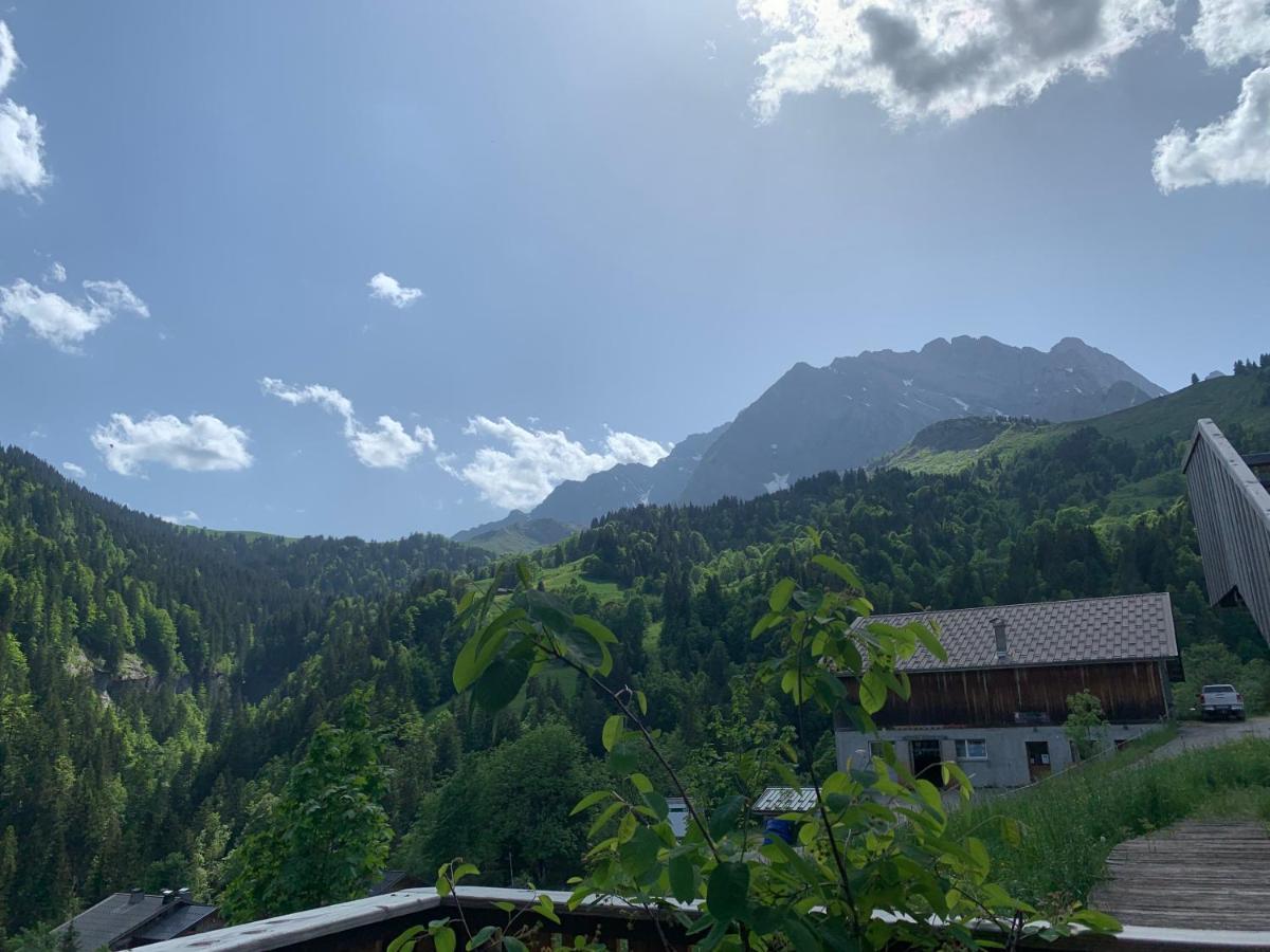 Terrasse Sur Les Aravis Apartment La Giettaz Luaran gambar